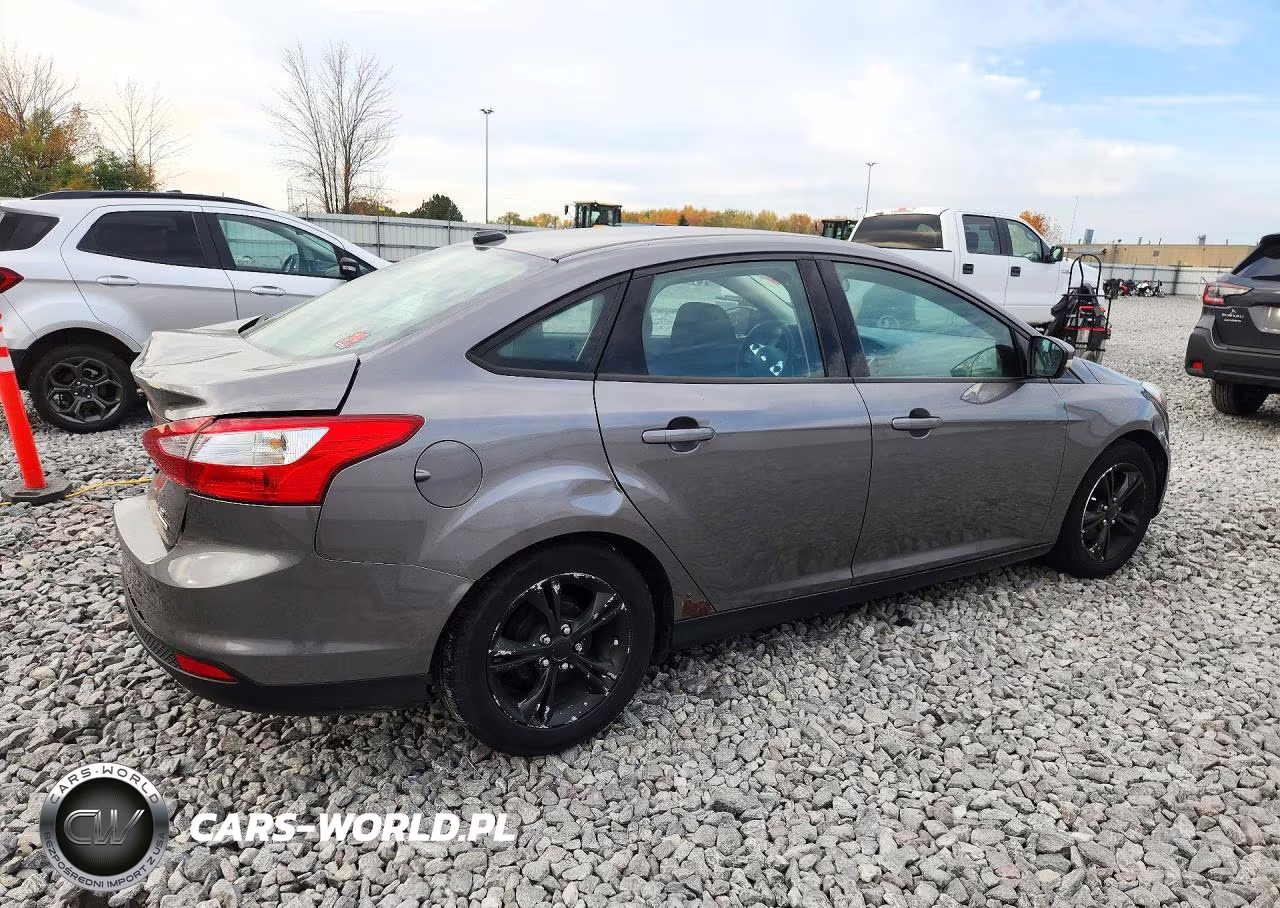 2014 Ford Focus Se VIN:1FADP3F21EL244873 - 3