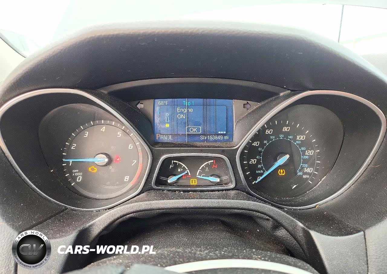 2014 Ford Focus Se VIN:1FADP3F21EL244873 - 9