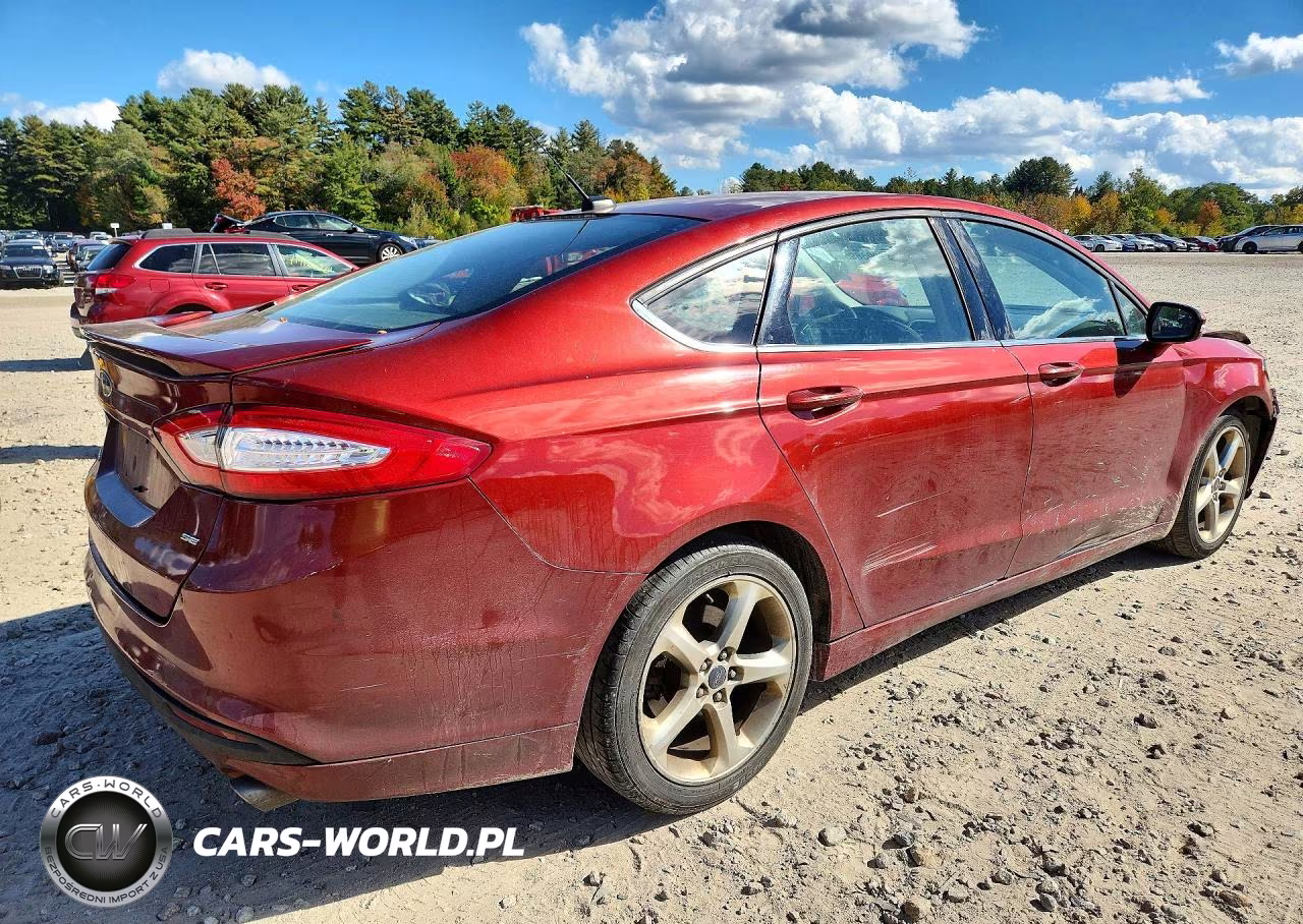 2014 Ford Fusion Se VIN:3FA6P0H75ER288327 - 3
