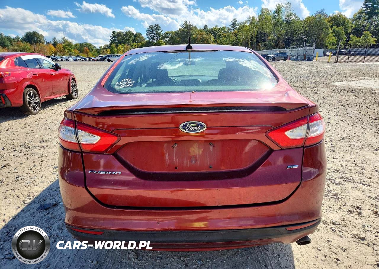 2014 Ford Fusion Se VIN:3FA6P0H75ER288327 - 6