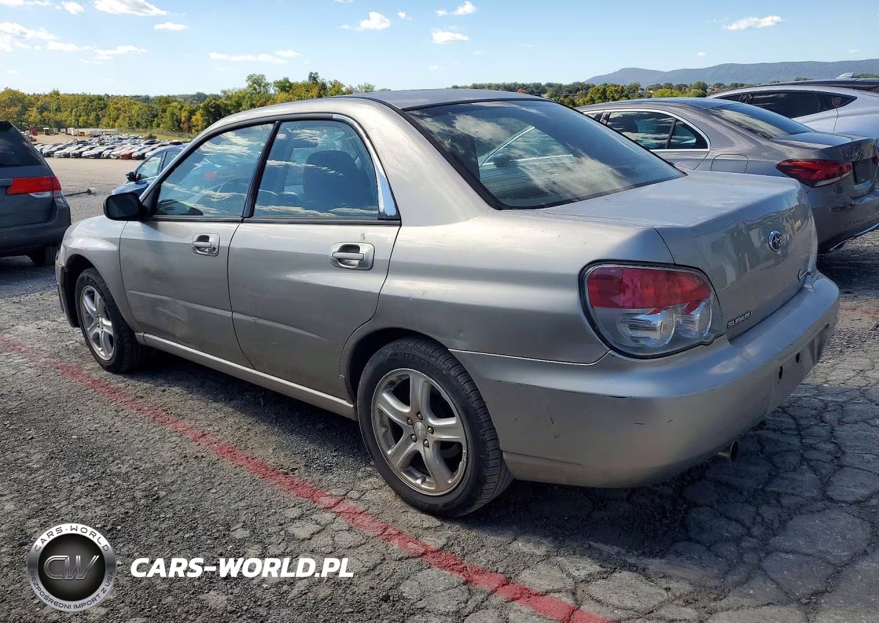 2006 Subaru Impreza 2.5I VIN:JF1GD67636H517390 - 2