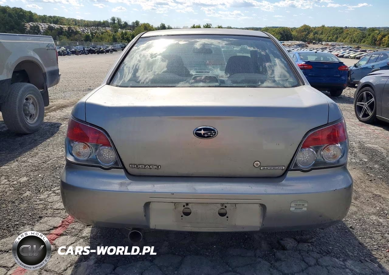 2006 Subaru Impreza 2.5I VIN:JF1GD67636H517390 - 6