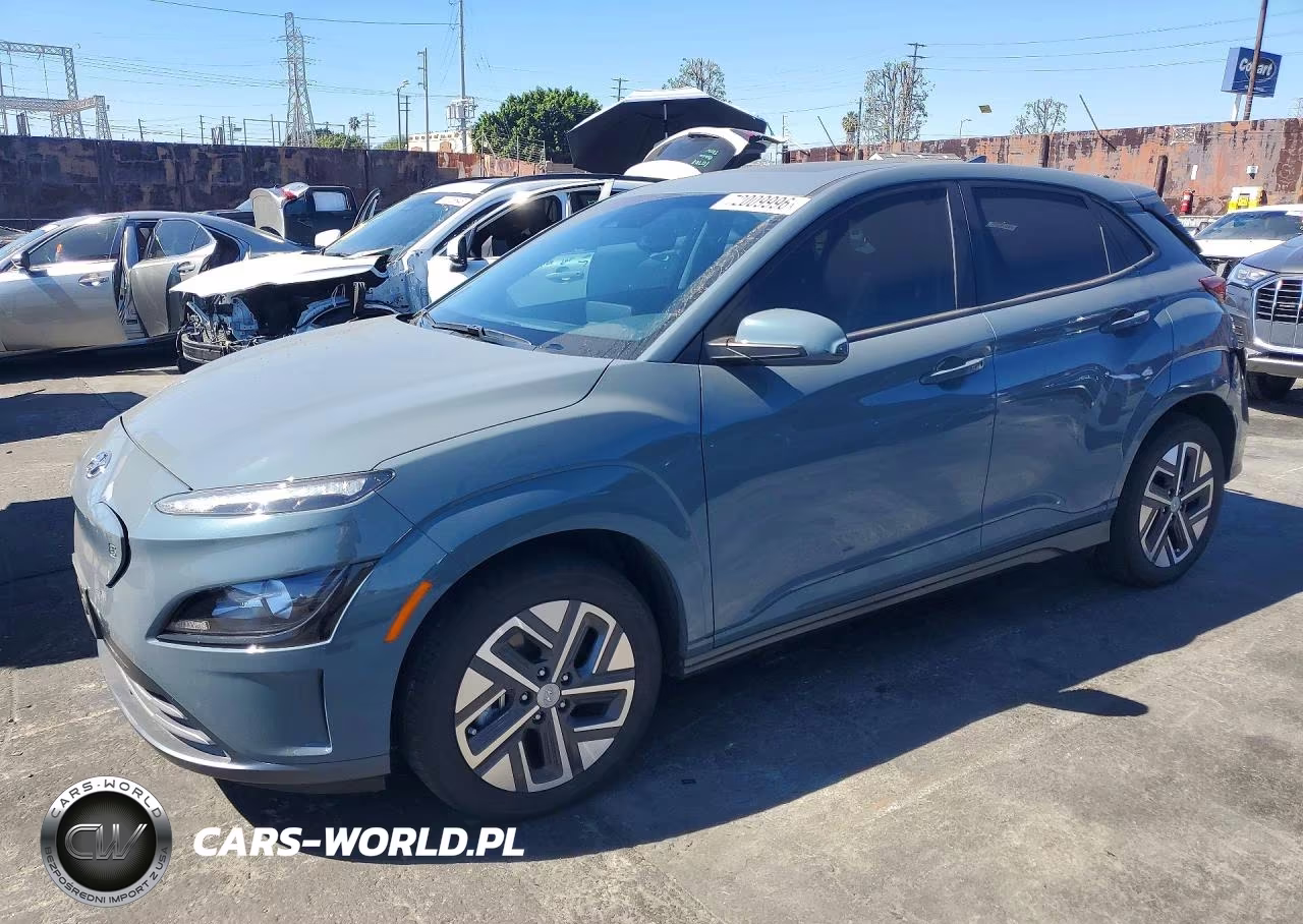 2022 Hyundai Kona Sel VIN:KM8K33AG3NU159247 - 1