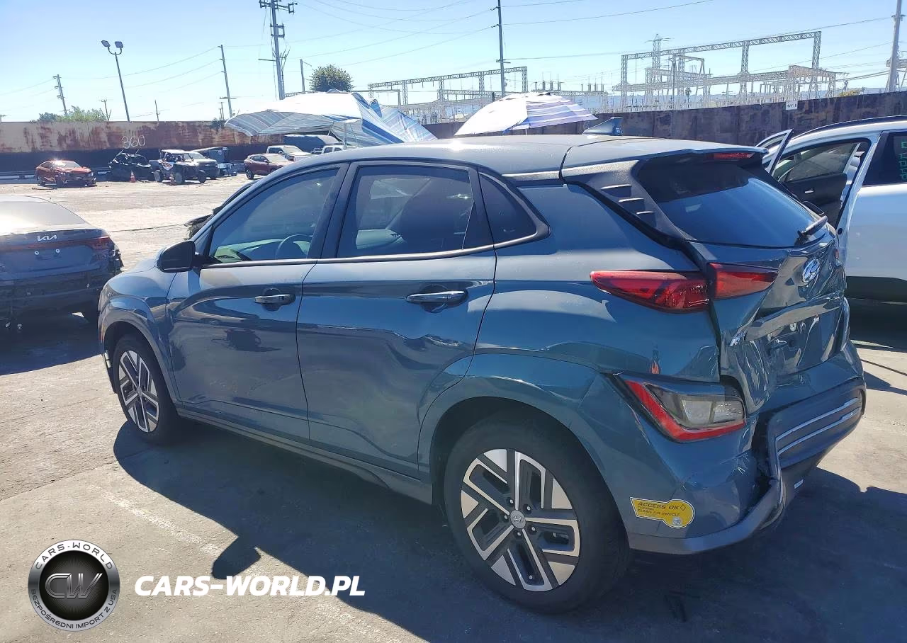2022 Hyundai Kona Sel VIN:KM8K33AG3NU159247 - 2