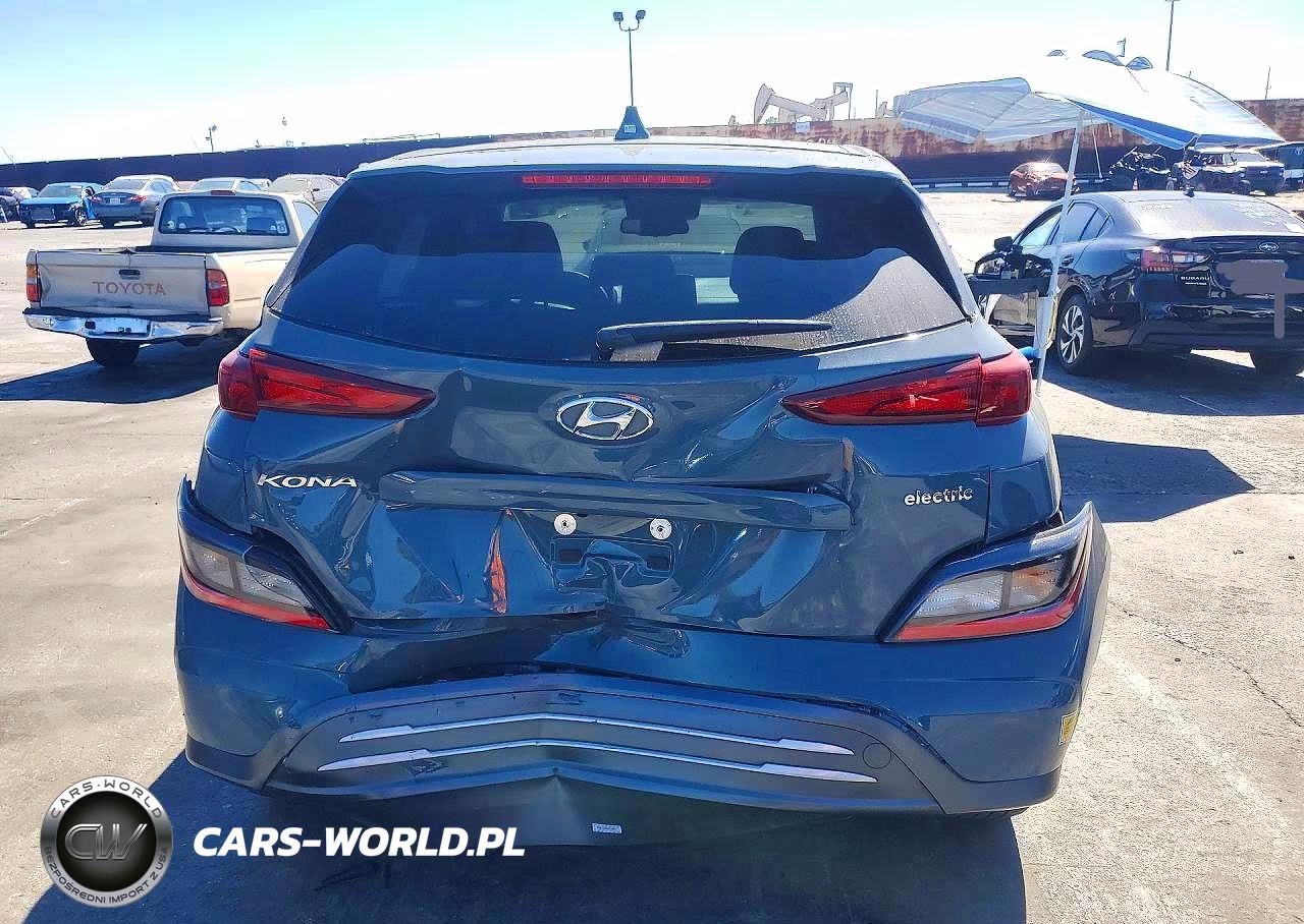 2022 Hyundai Kona Sel VIN:KM8K33AG3NU159247 - 6