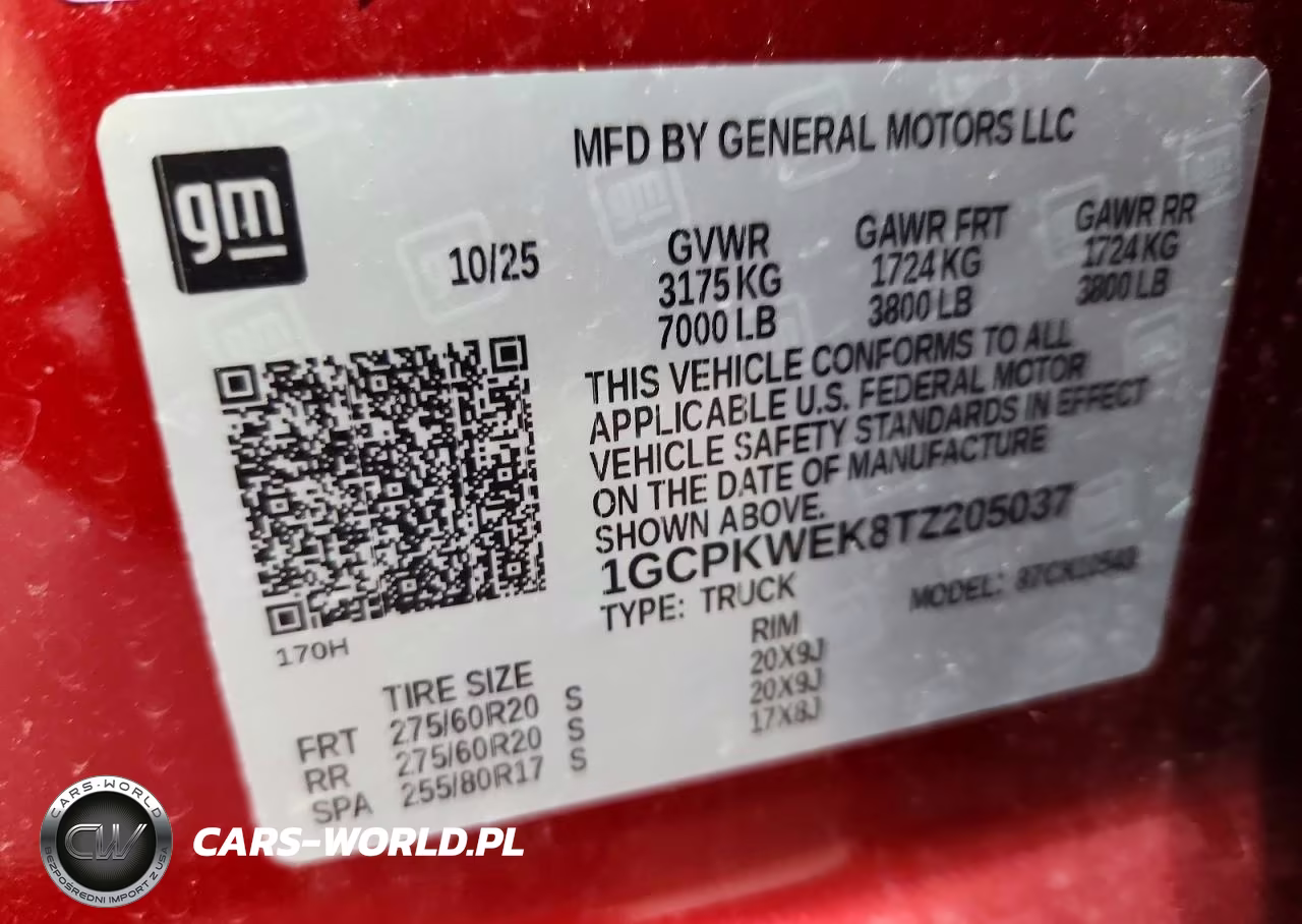 2026 Chevrolet Silverado K1500 Rst Select VIN:1GCPKWEK8TZ205037 - 12