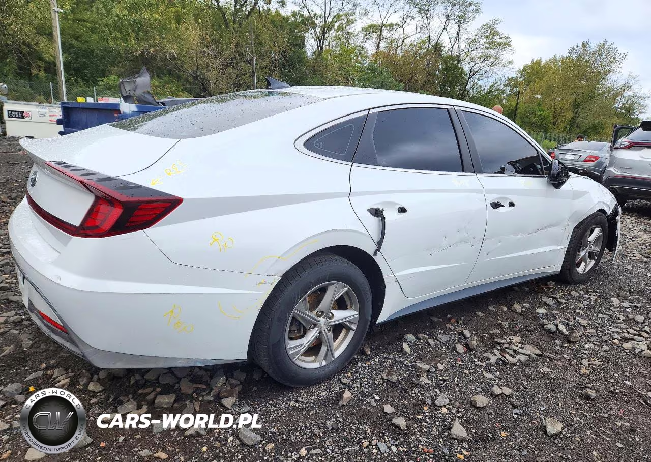 2021 Hyundai Sonata Se VIN:5NPEG4JA2MH085982 - 3