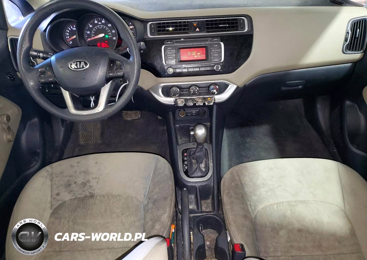 2016 Kia Rio Lx VIN:KNADM4A39G6659818 - 8