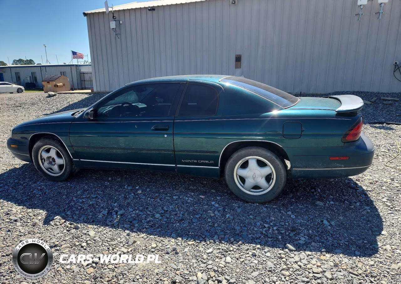1998 Chevrolet Monte Carlo Ls VIN:2G1WW12M2W9256999 - 2