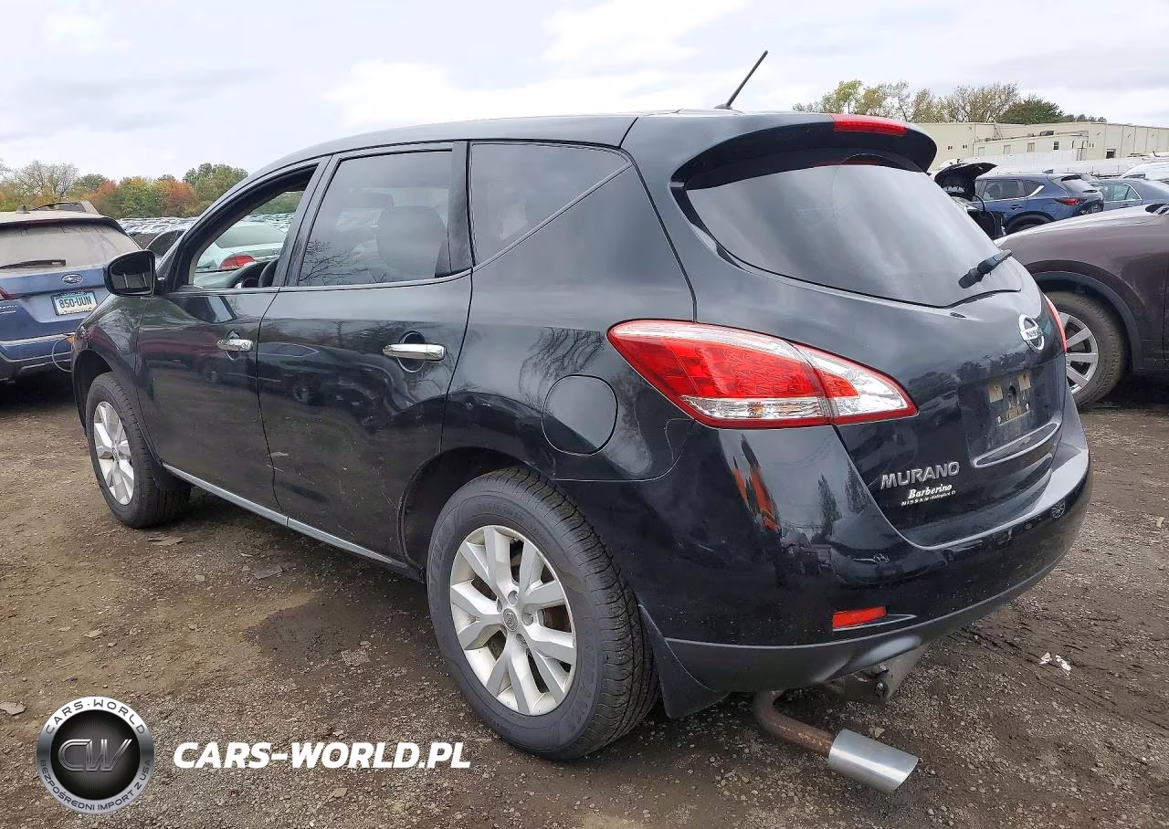 2012 Nissan Murano S VIN:JN8AZ1MU3CW103822 - 2