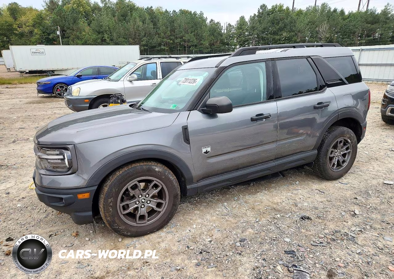 2022 Ford Bronco Sport Big Bend VIN:3FMCR9B68NRD89563 - 1