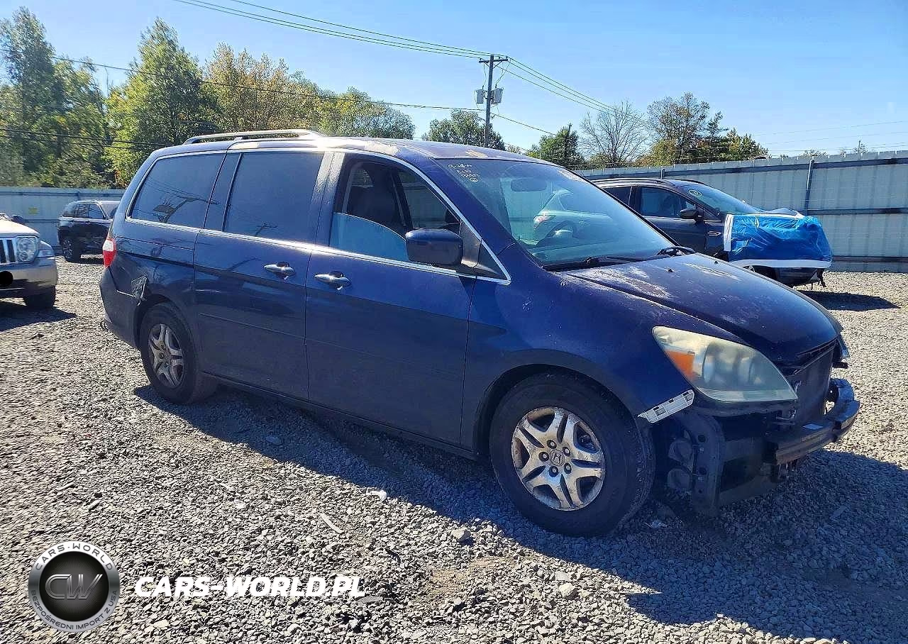 2007 Honda Odyssey Exl VIN:5FNRL38707B133953 - 4
