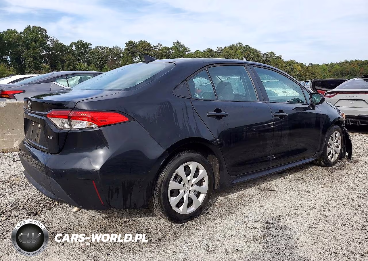 2022 Toyota Corolla Le VIN:5YFEPMAE0NP363897 - 3