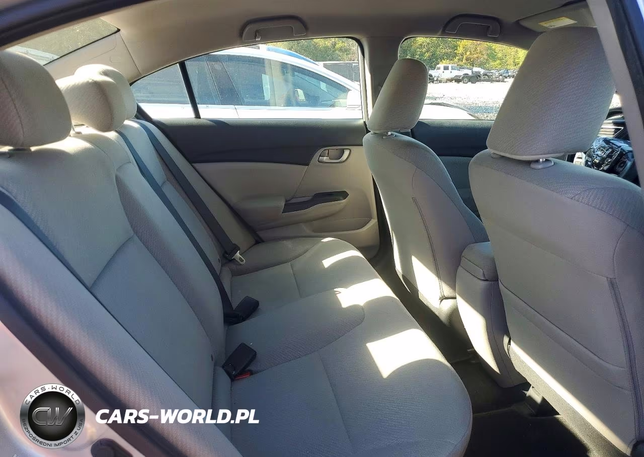 2013 Honda Civic Lx VIN:19XFB2F54DE282742 - 10