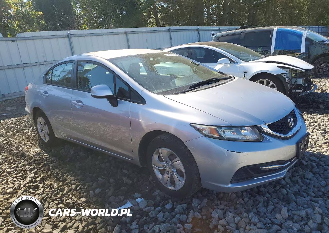 2013 Honda Civic Lx VIN:19XFB2F54DE282742 - 4