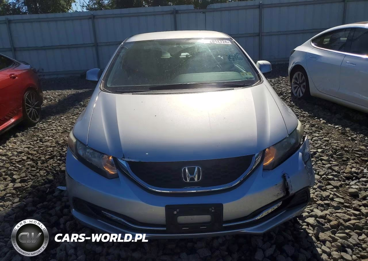 2013 Honda Civic Lx VIN:19XFB2F54DE282742 - 5