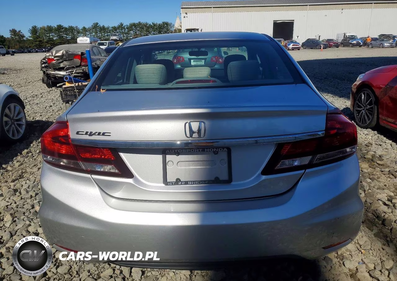 2013 Honda Civic Lx VIN:19XFB2F54DE282742 - 6