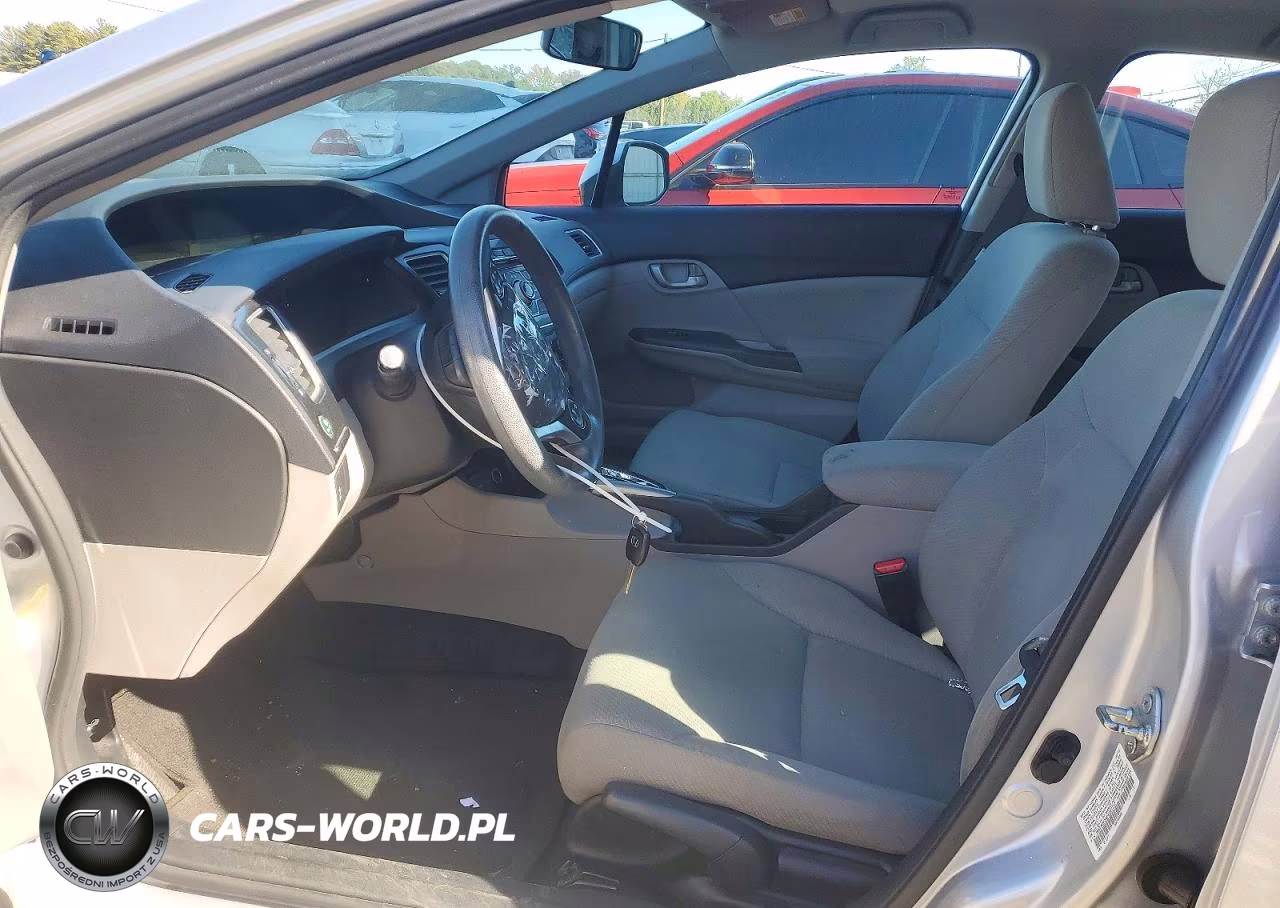 2013 Honda Civic Lx VIN:19XFB2F54DE282742 - 7