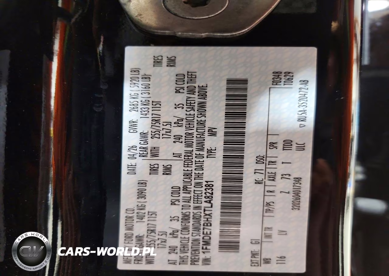 2026 Ford Bronco Big Bend VIN:1FMDE7BHXTLA82381 - 13