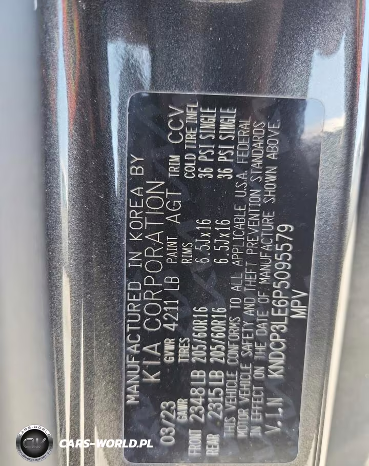 2023 Kia Niro Lx VIN:KNDCP3LE6P5095579 - 13