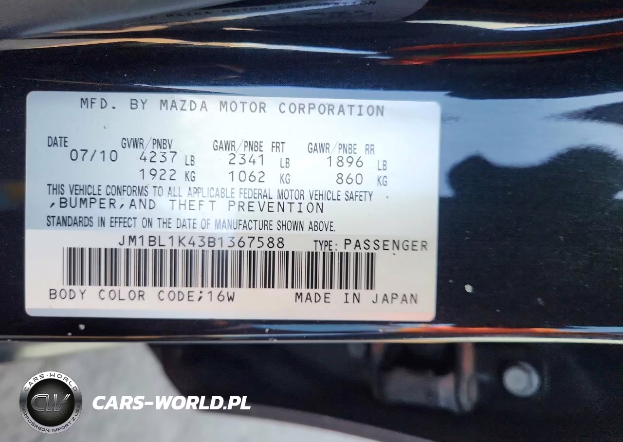 2011 Mazda Speed 3 VIN:JM1BL1K43B1367588 - 13
