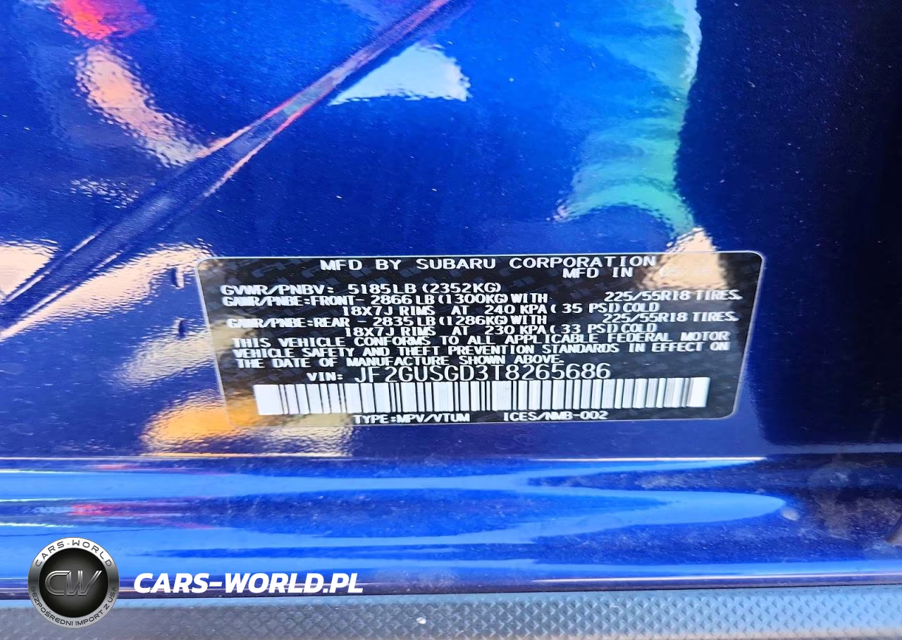 2026 Subaru Crosstrek Sport VIN:JF2GUSGD3T8265686 - 13