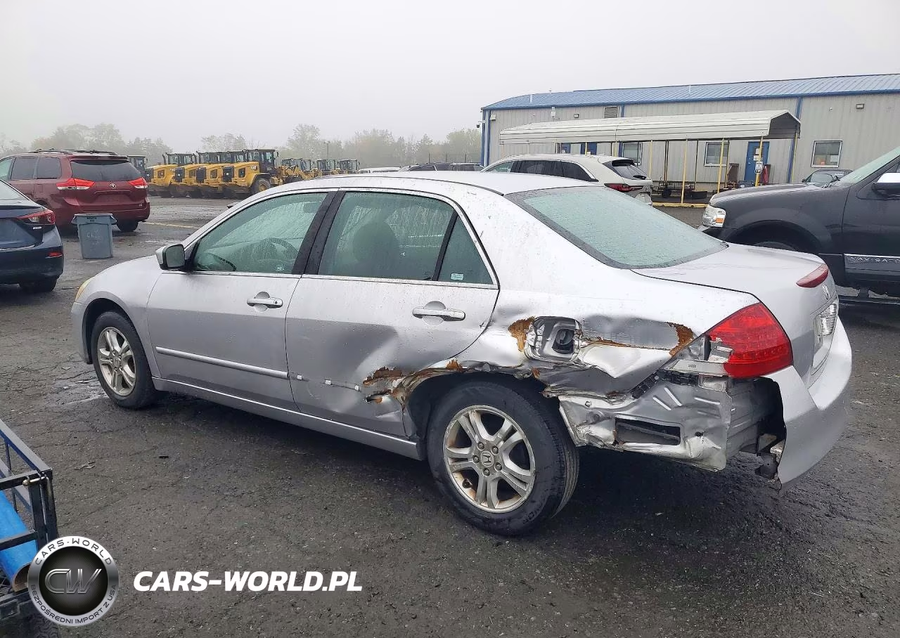 2007 Honda Accord Se VIN:1HGCM56327A094856 - 2