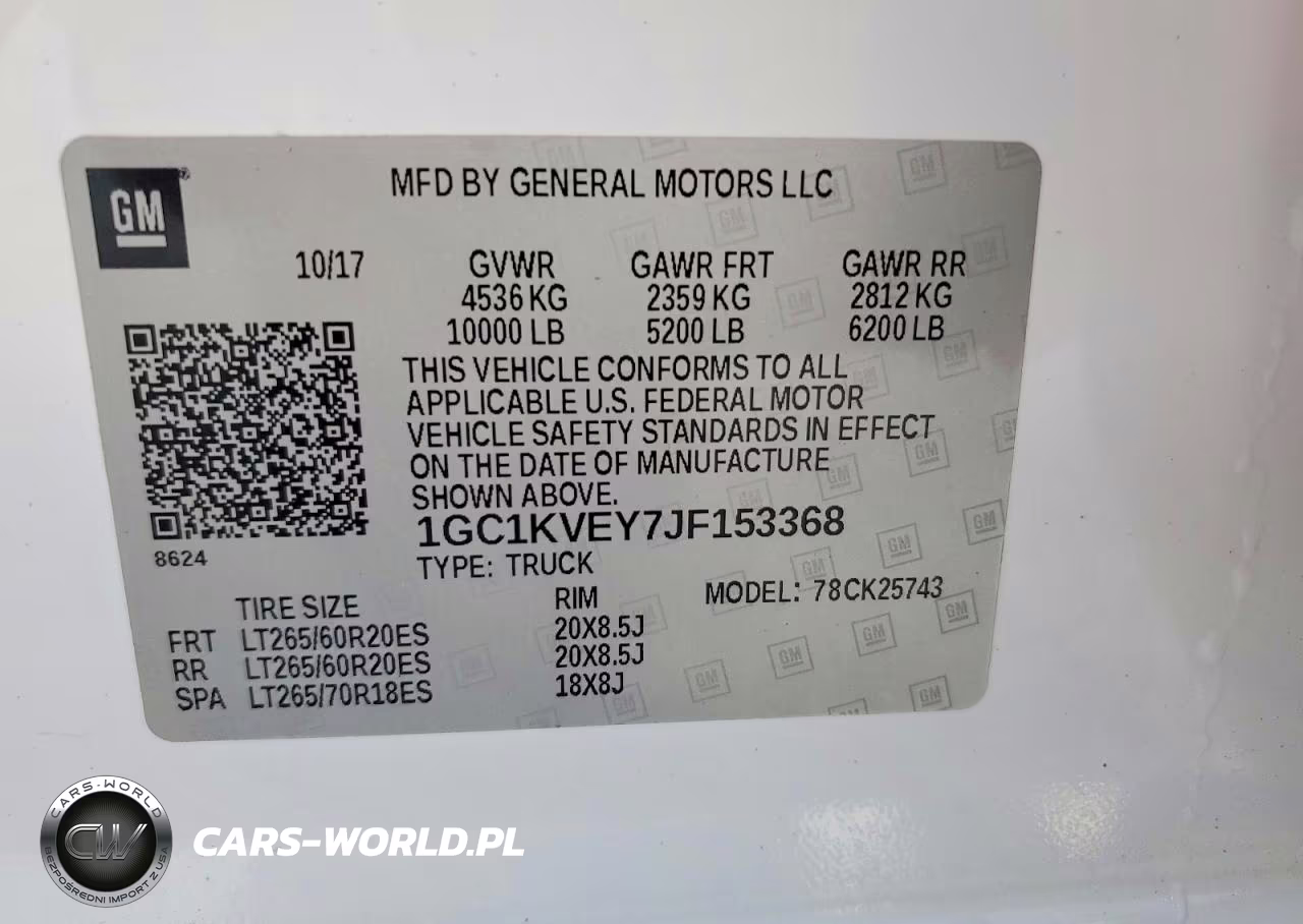 2018 Chevrolet Silverado K2500 Heavy Duty Lt VIN:1GC1KVEY7JF153368 - 12