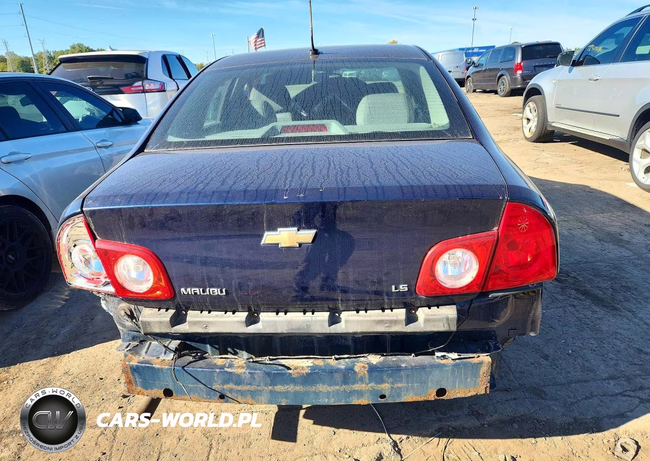 2009 Chevrolet Malibu Ls VIN:1G1ZG57B99F249861 - 6