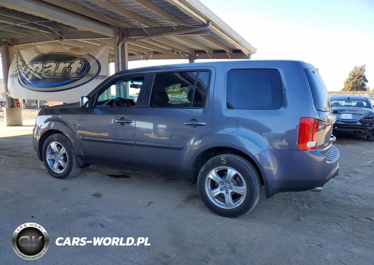 2015 Honda Pilot Exl VIN:5FNYF3H56FB015020 - 2