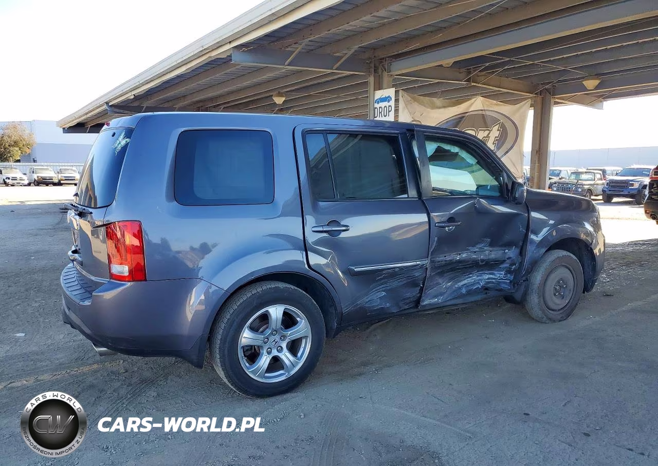 2015 Honda Pilot Exl VIN:5FNYF3H56FB015020 - 3