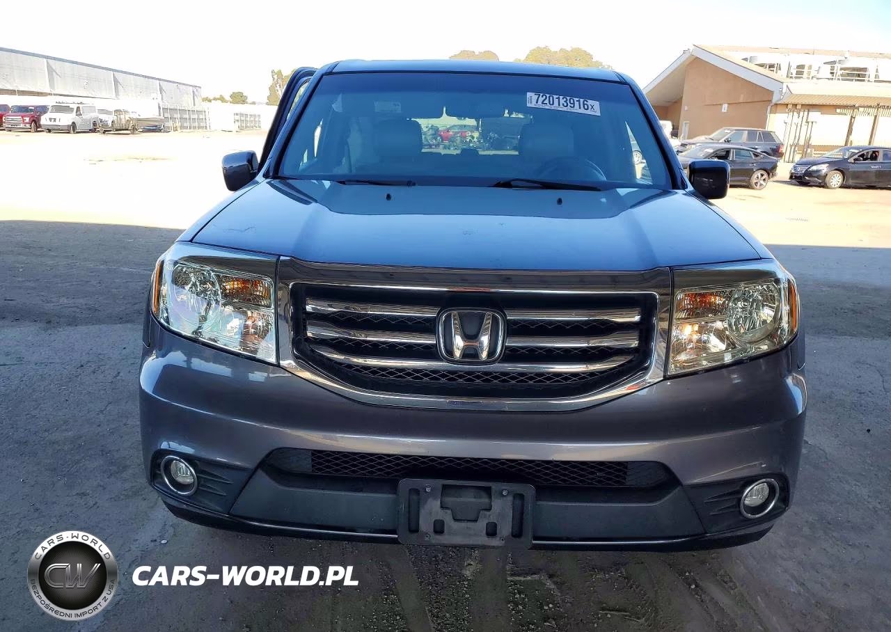 2015 Honda Pilot Exl VIN:5FNYF3H56FB015020 - 5