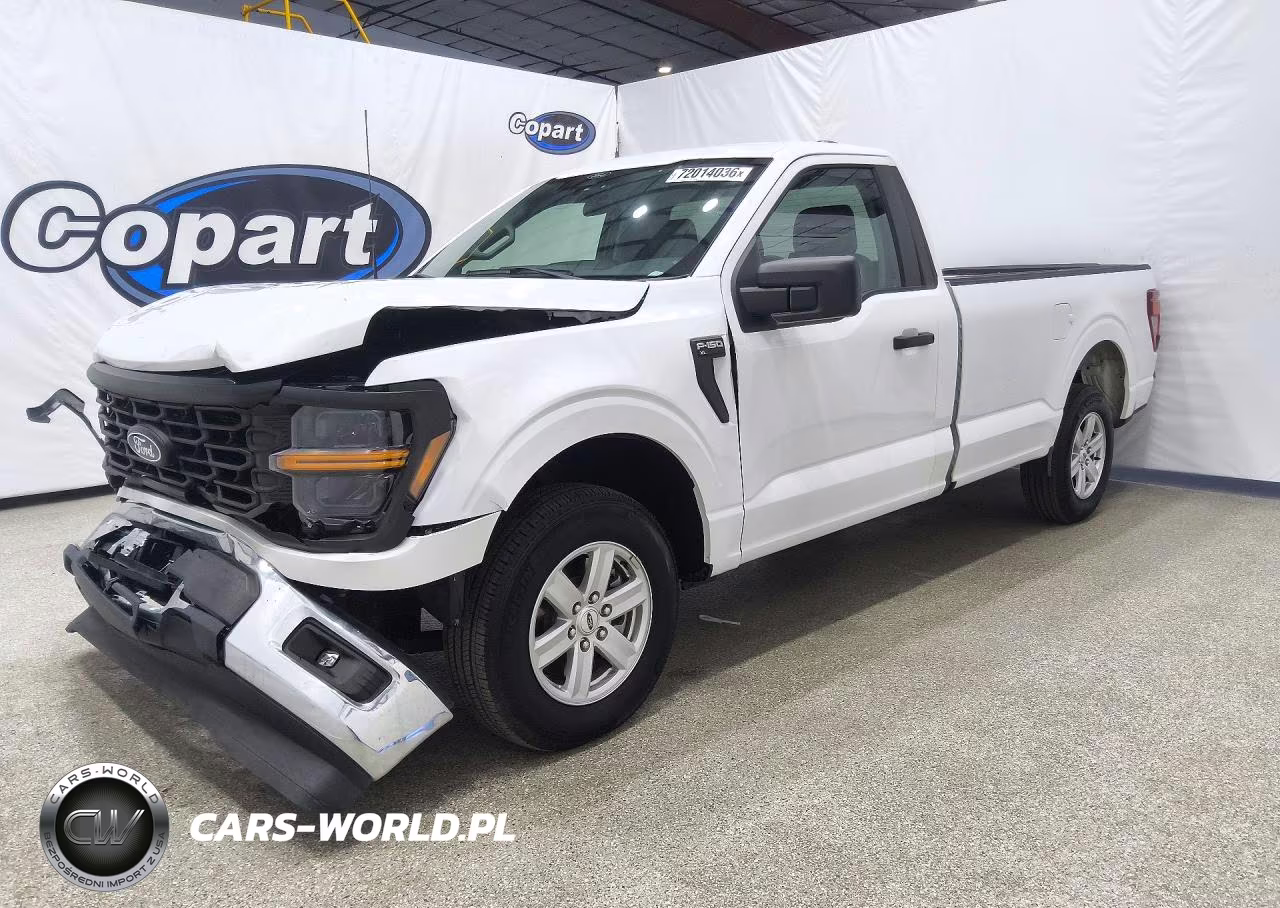 2024 Ford F150 Xl VIN:1FTMF1KP9RKE76619 - 1