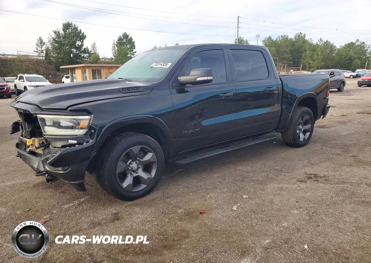2020 Ram 1500 Big Horn-Lone Star VIN:1C6SRFFT7LN275172 - 1