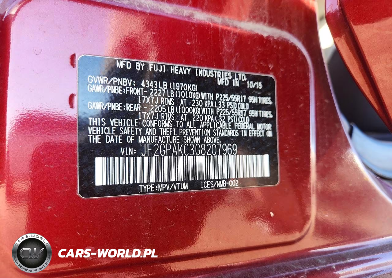 2016 Subaru Crosstrek Limited VIN:JF2GPAKC3G8207969 - 13