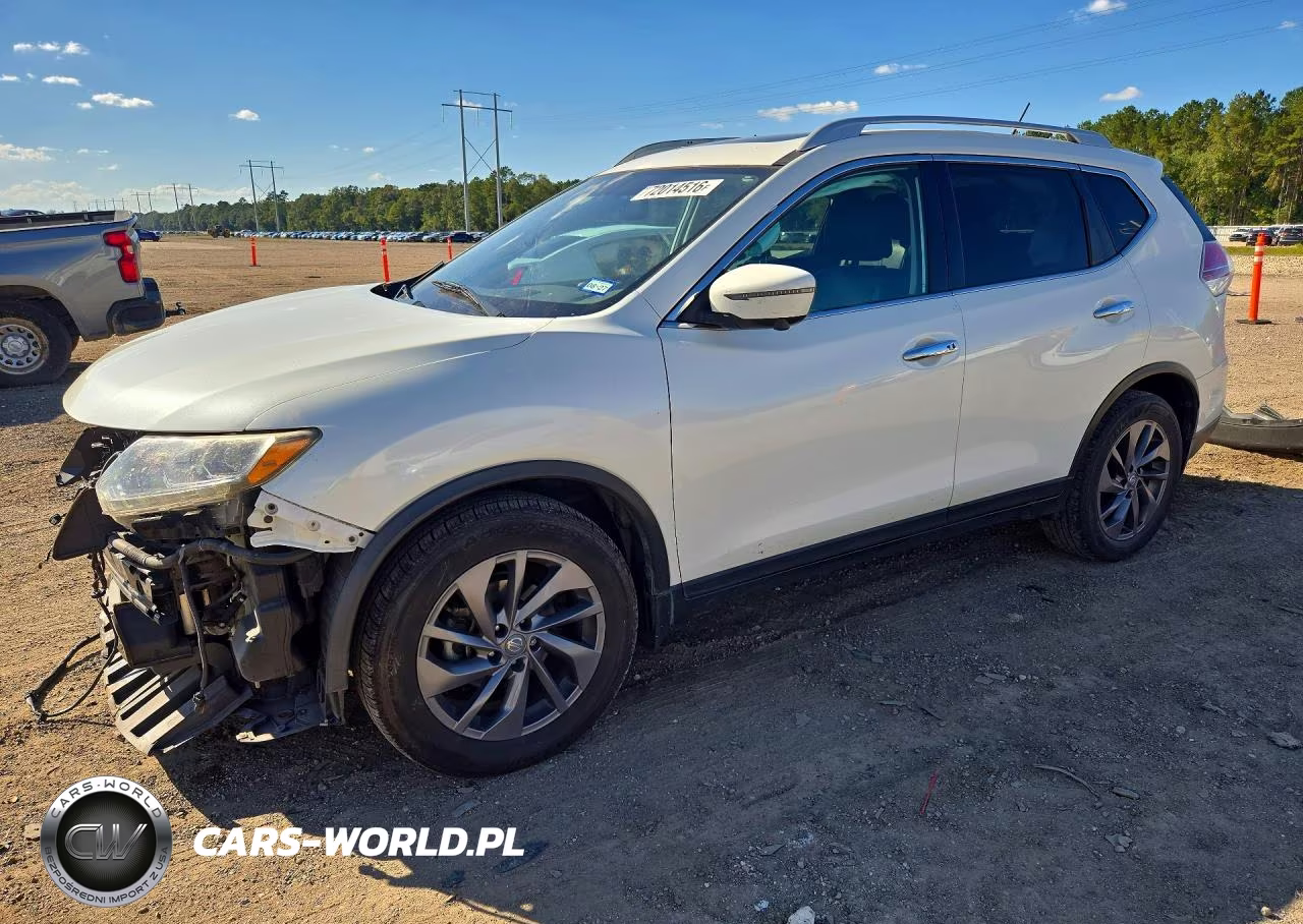 2016 Nissan Rogue Sl VIN:5N1AT2MT8GC897729 - 1