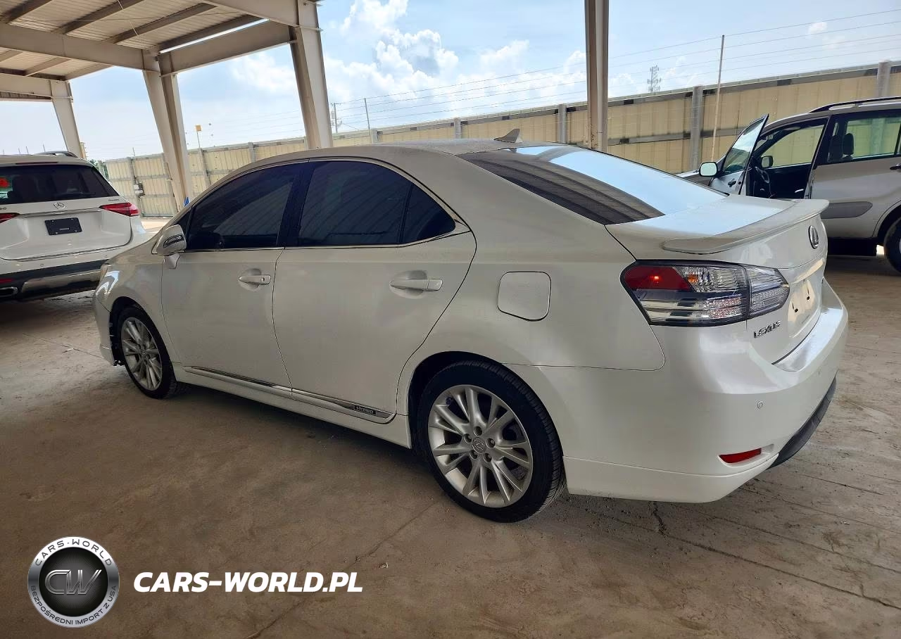 2010 Lexus Hs 250H VIN:JTHBB1BA9A2030777 - 2