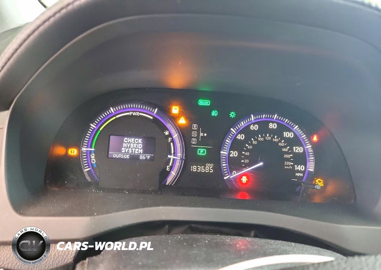 2010 Lexus Hs 250H VIN:JTHBB1BA9A2030777 - 9