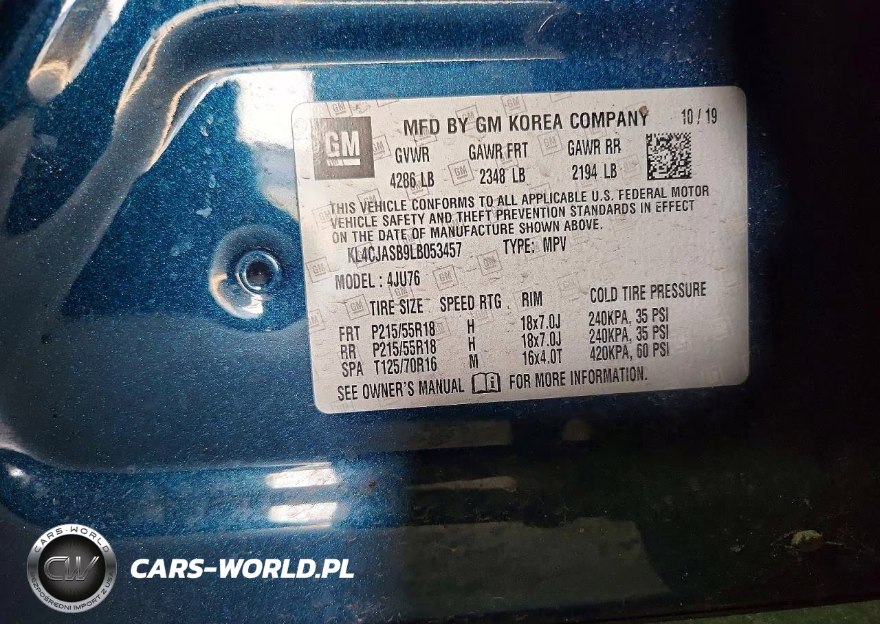2020 Buick Encore Preferred VIN:KL4CJASB9LB053457 - 12