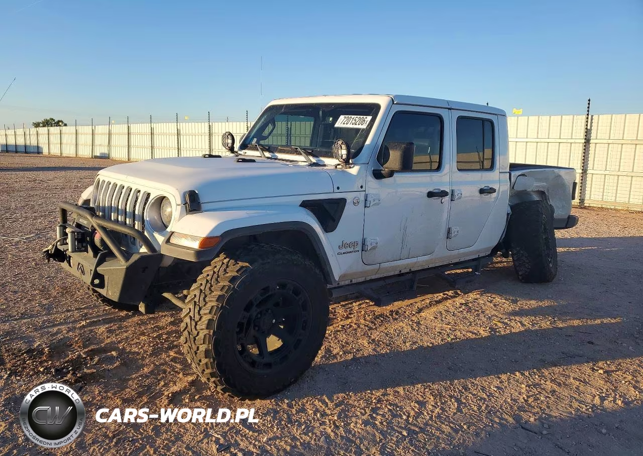 2021 Jeep Gladiator Overland VIN:1C6HJTFG3ML586369 - 1