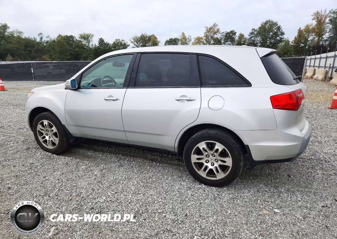 2009 Acura Mdx VIN:2HNYD28249H530158 - 2