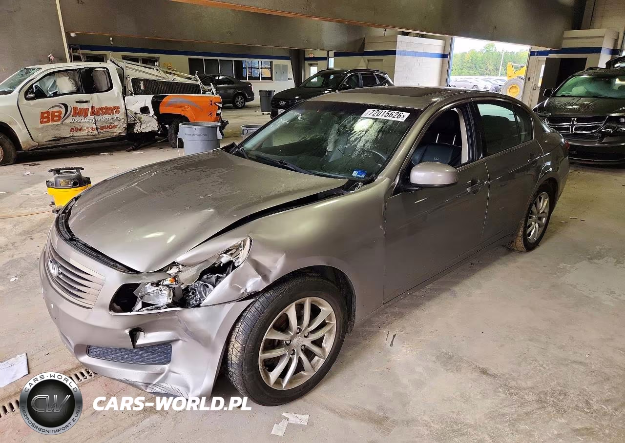 2008 Infiniti G35 Base VIN:JNKBV61E18M227028 - 1
