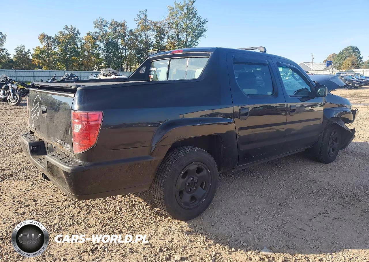 2011 Honda Ridgeline Rt VIN:5FPYK1F29BB453394 - 3