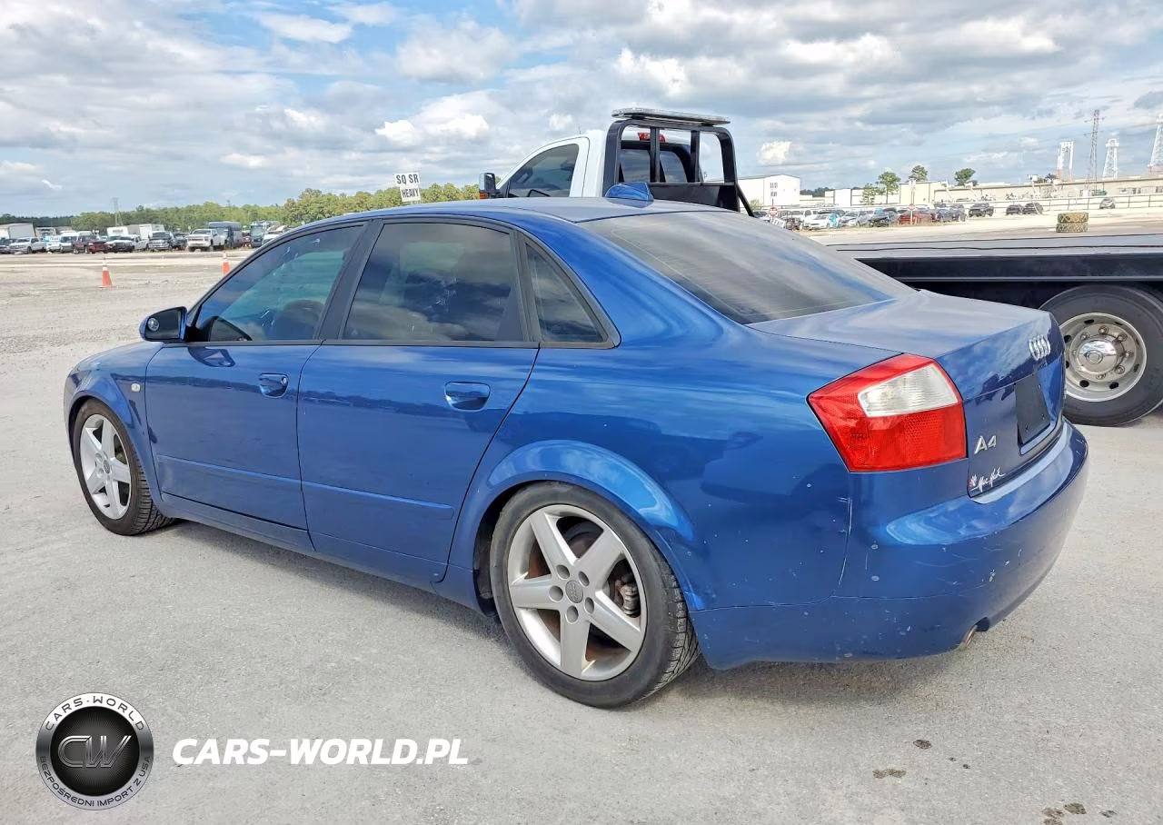 2004 Audi A4 1.8T Quattro VIN:WAULC68E64A189483 - 2