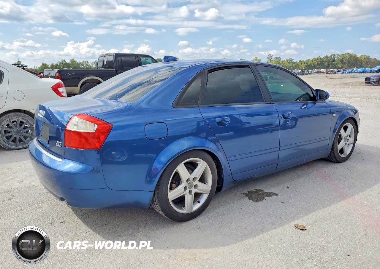2004 Audi A4 1.8T Quattro VIN:WAULC68E64A189483 - 3