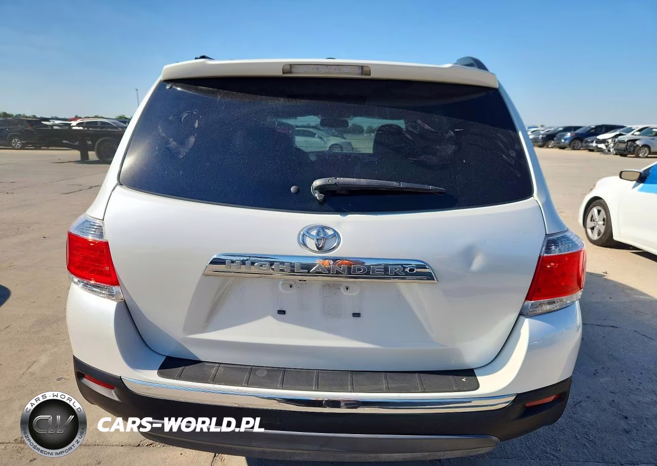 2013 Toyota Highlander Se VIN:5TDZK3EH8DS117667 - 6