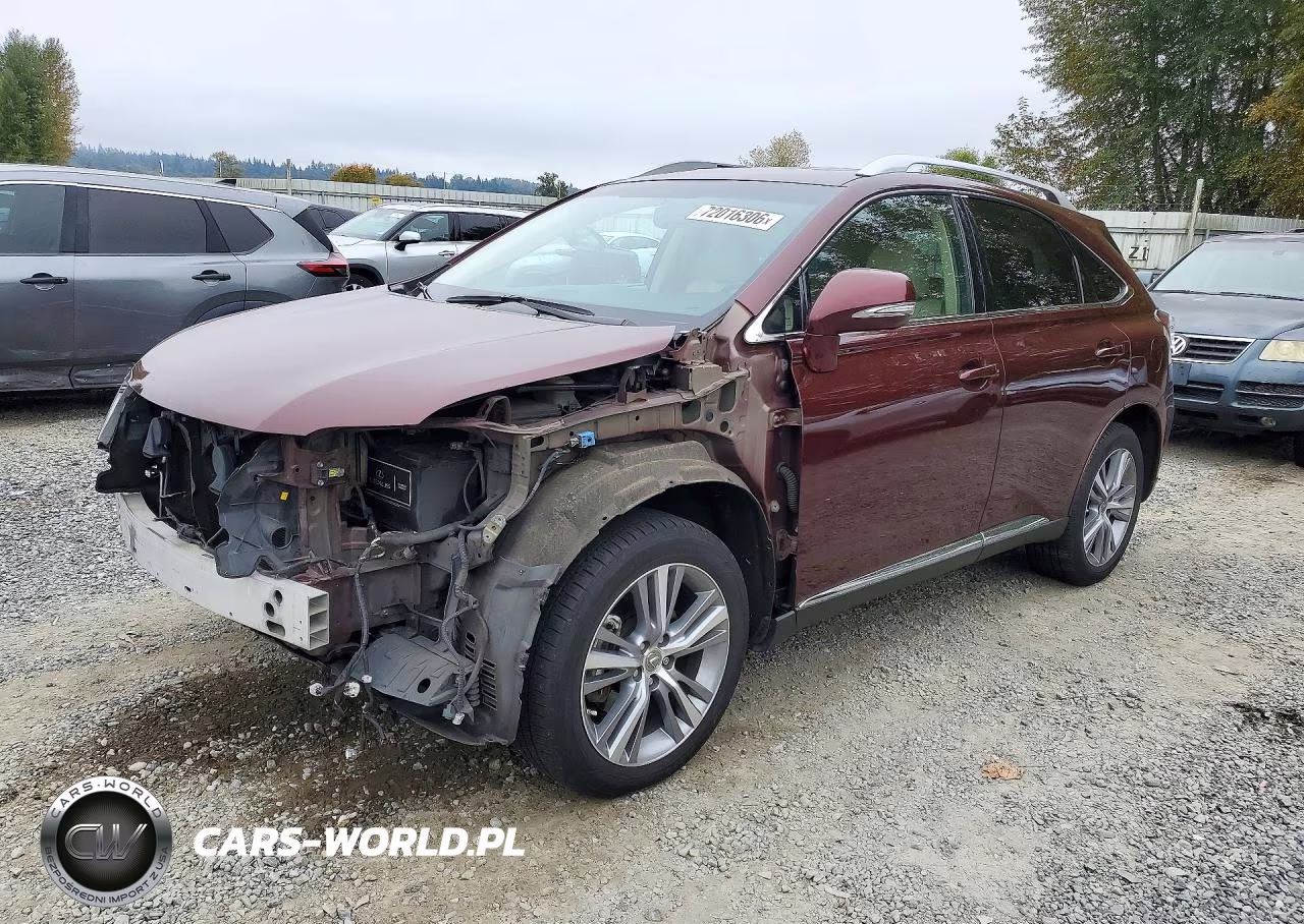 2015 Lexus Rx 350 Base VIN:2T2BK1BA2FC327654 - 1