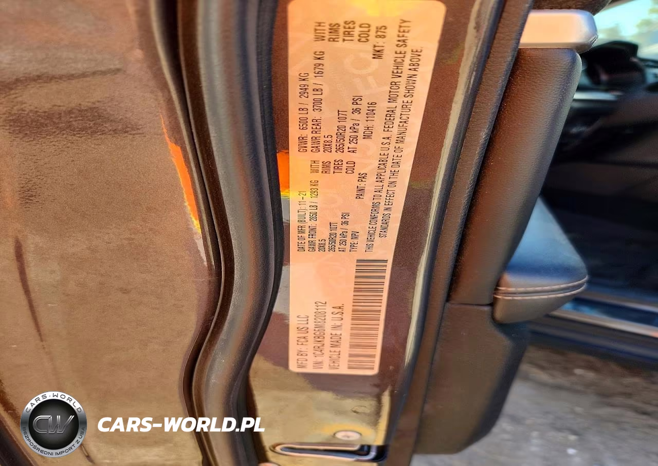 2021 Jeep Grand Cherokee L Limited VIN:1C4RJKBG6M8208112 - 13