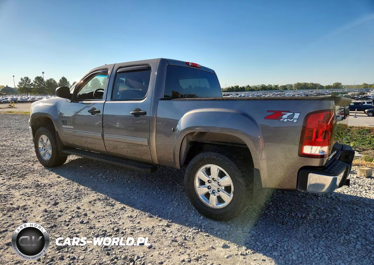 2012 GMC Sierra K1500 Sle VIN:3GTP2VE77CG302865 - 2