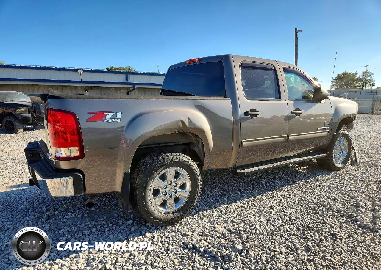 2012 GMC Sierra K1500 Sle VIN:3GTP2VE77CG302865 - 3